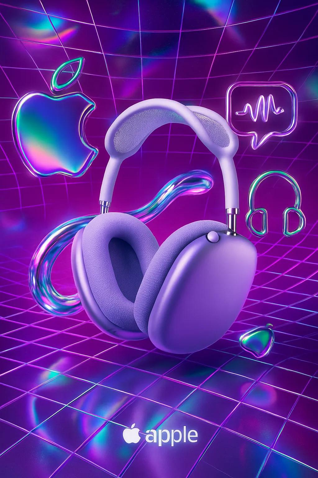 3D Brand Ad in Vapor Grid