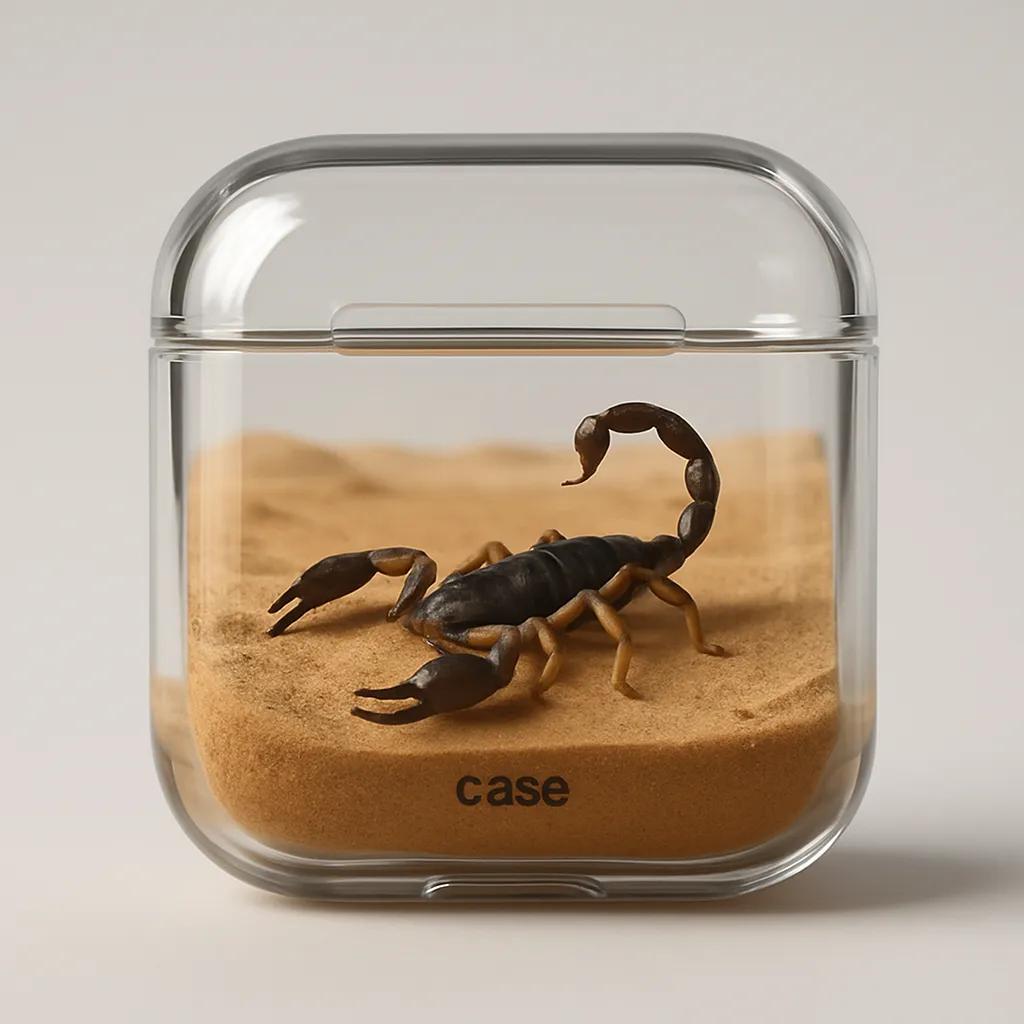 Miniature Display Earbud Case