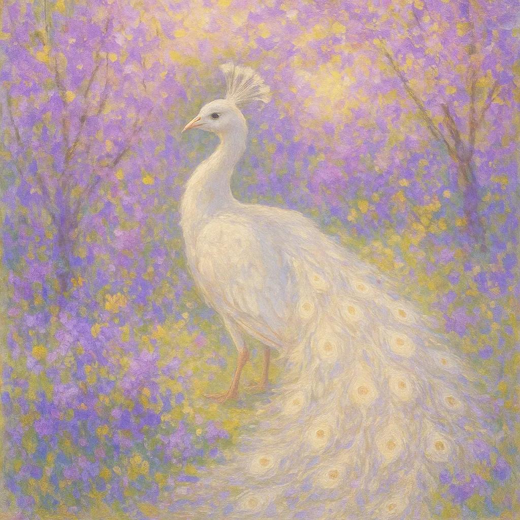 Springtime Impressionist Bloom Template