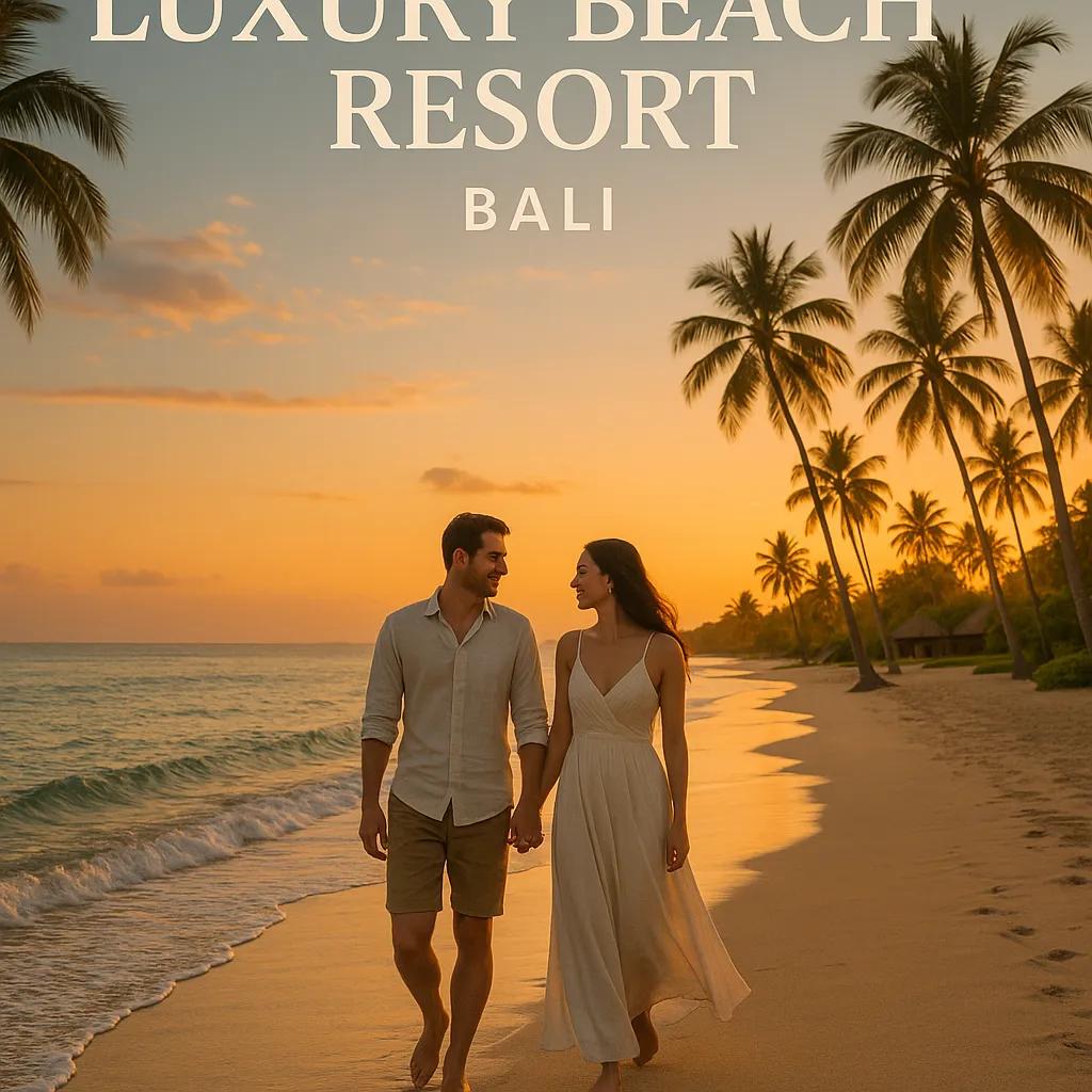 Customizable Travel Ad image generator