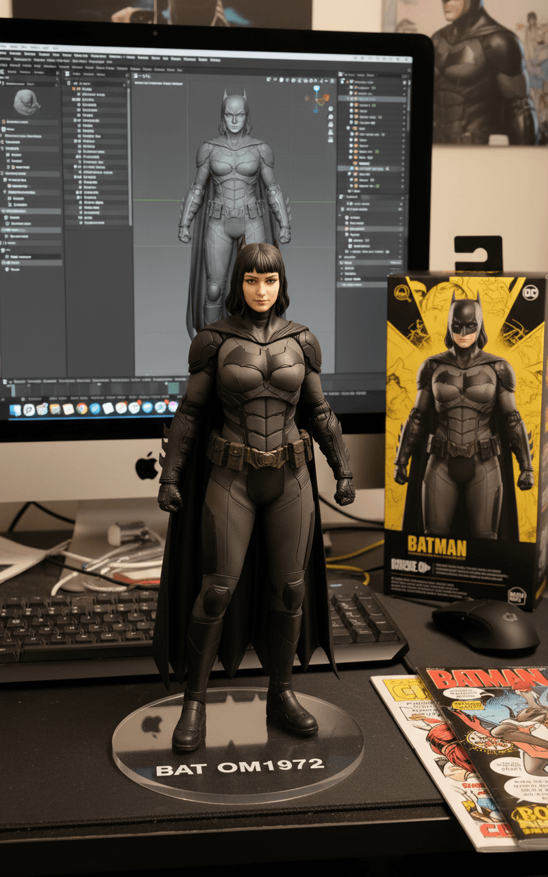 BAT OM1972 Desk Figure Studio