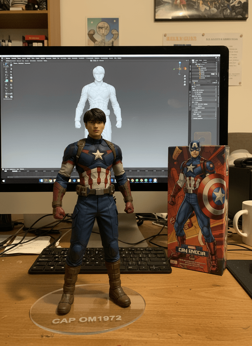 CAP OM1972 Desk Figure Studio