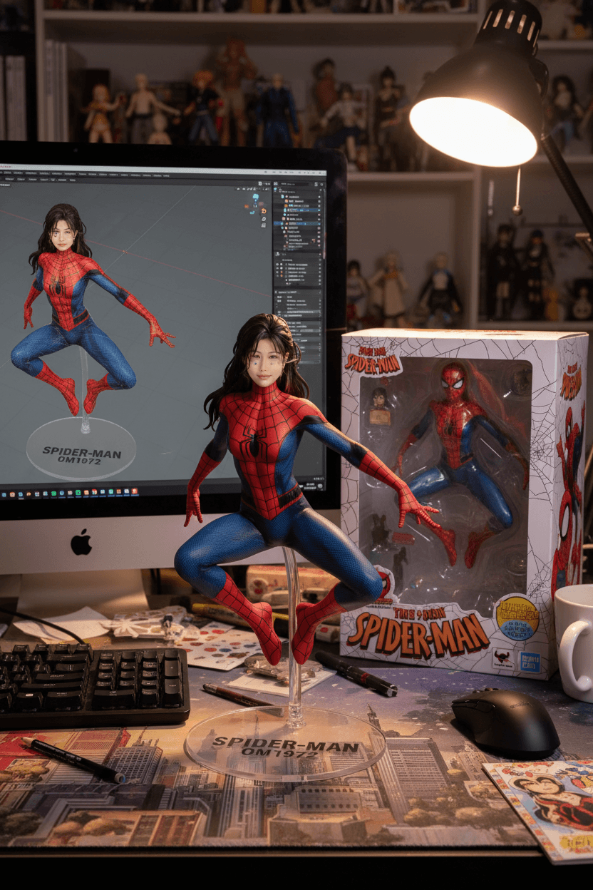 SPIDER OM1972 Desk Figure Studio