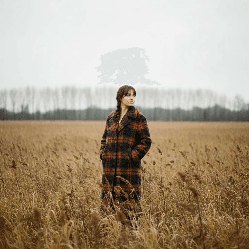 Rustic Field Portrait Absolute Face Lock
