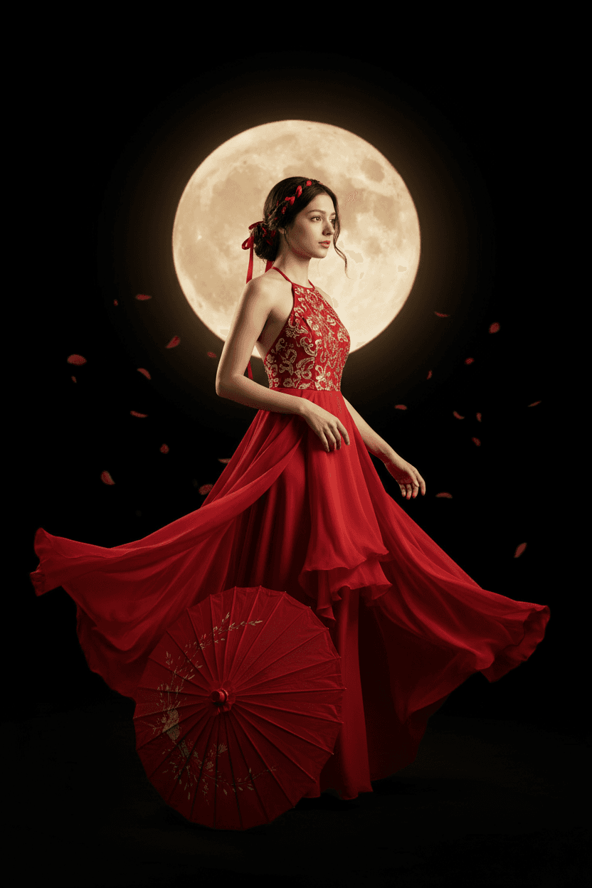 Moonlight Grace — Cinematic Vietnamese Portrait