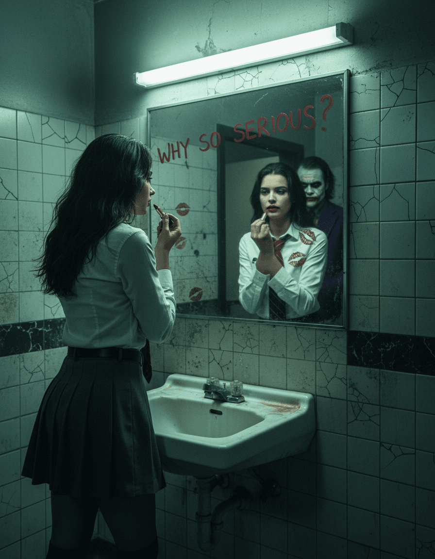 Mirror Message — Cinematic Bathroom Thriller