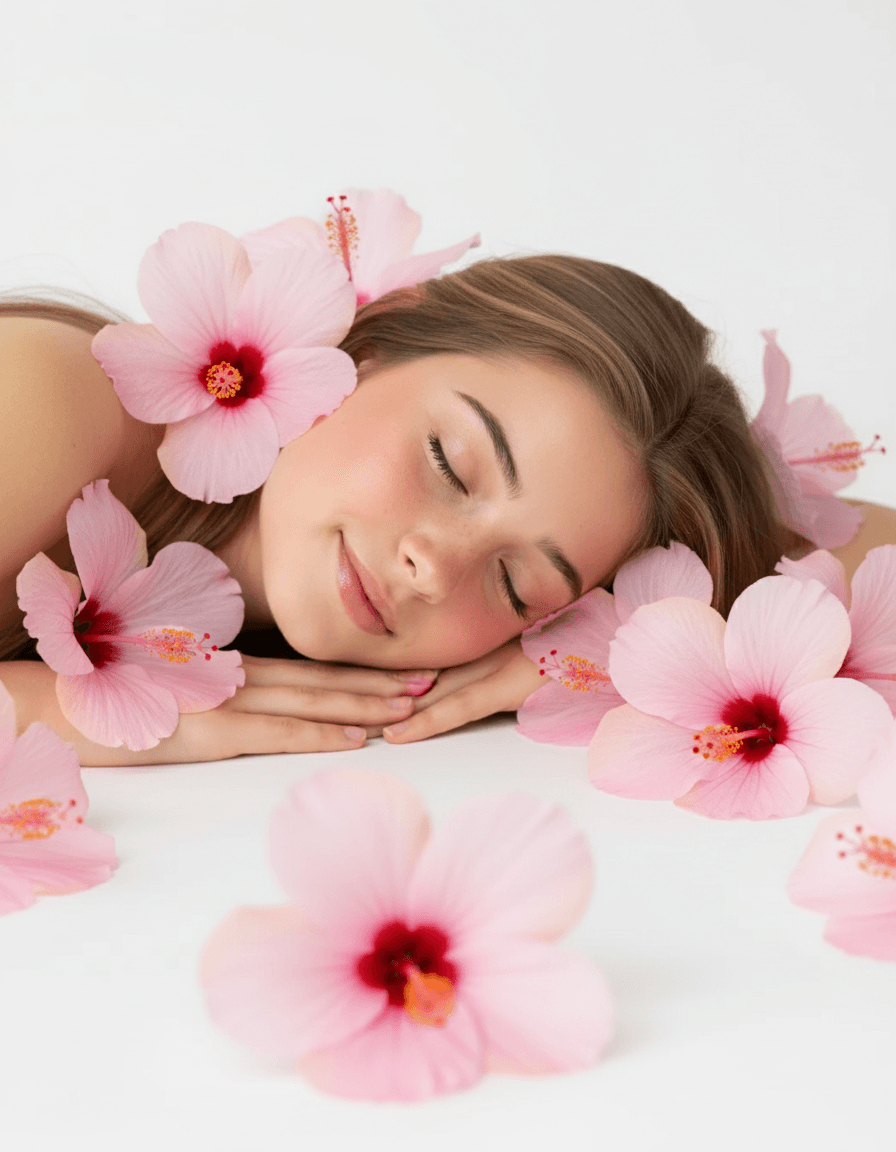 Dream in Pink — Soft Artistic Portrait
