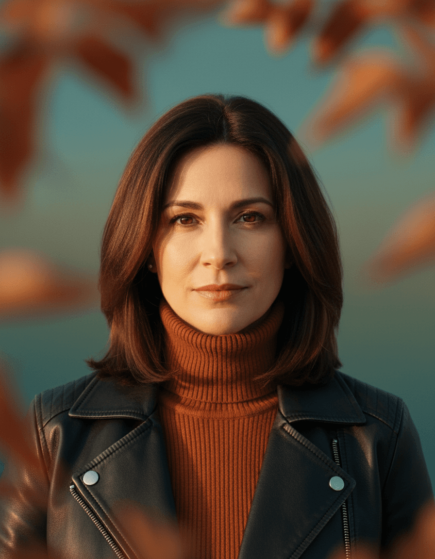 Cinematic Autumn Portrait