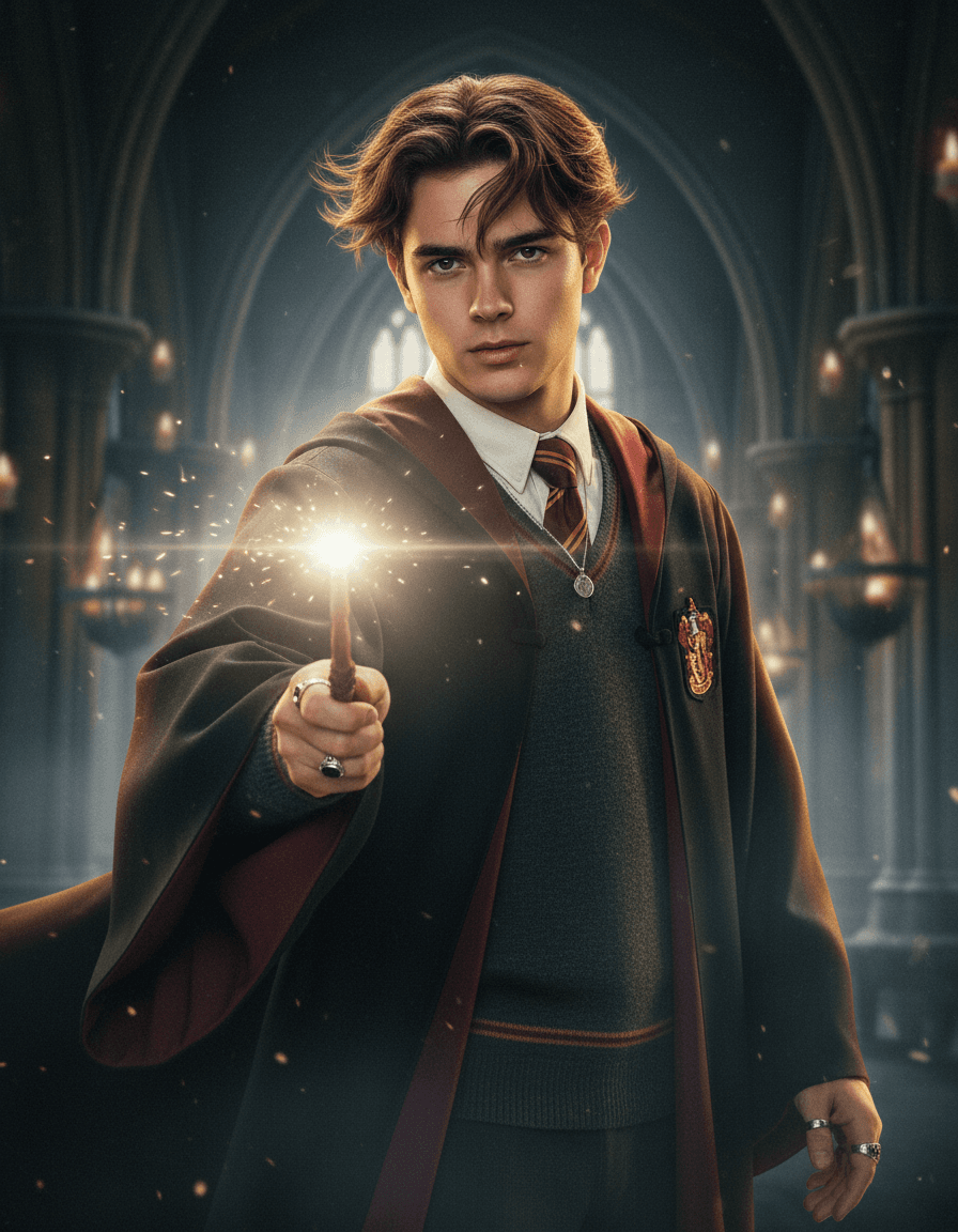 Harry Potter — Dreamy Hogwarts Portrait