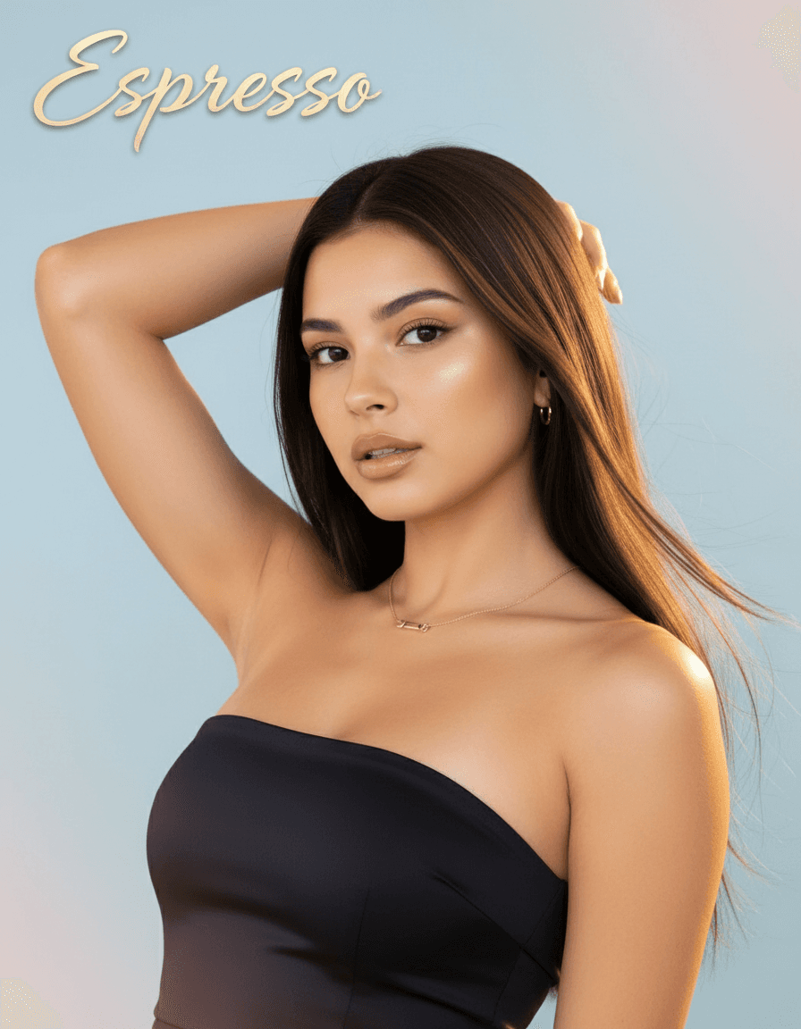 Expresso Album Cover — Studio Portrait Style