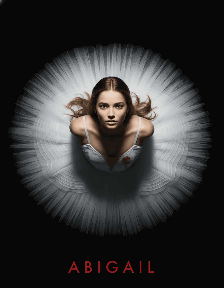 ABIGAIL Movie Poster — Dark Ballet Horror