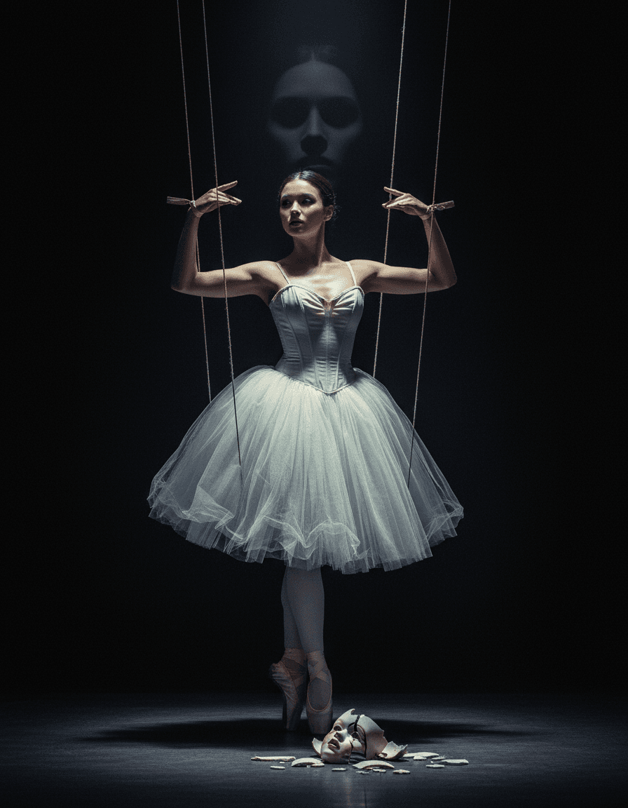 Marionette — Dark Cinematic Ballet Portrait