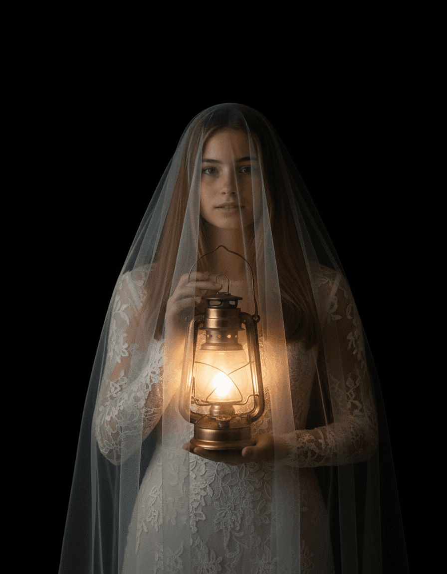 Moody Lantern Veil