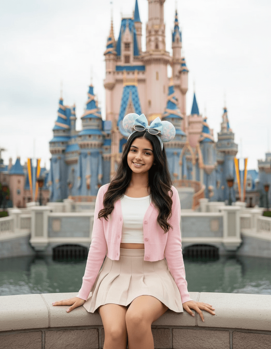 Disney Castle Portrait