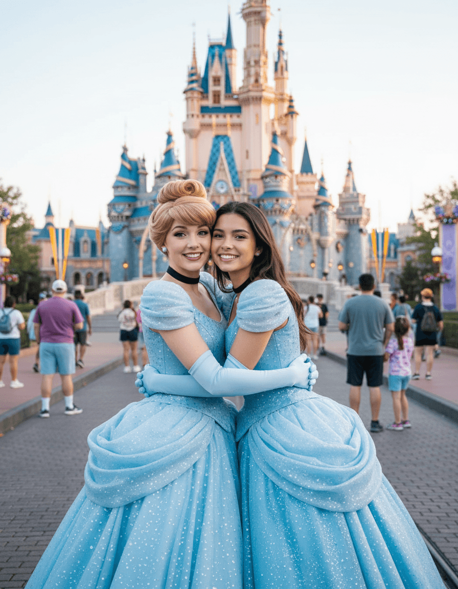 Disney Dreamland Hug Portrait