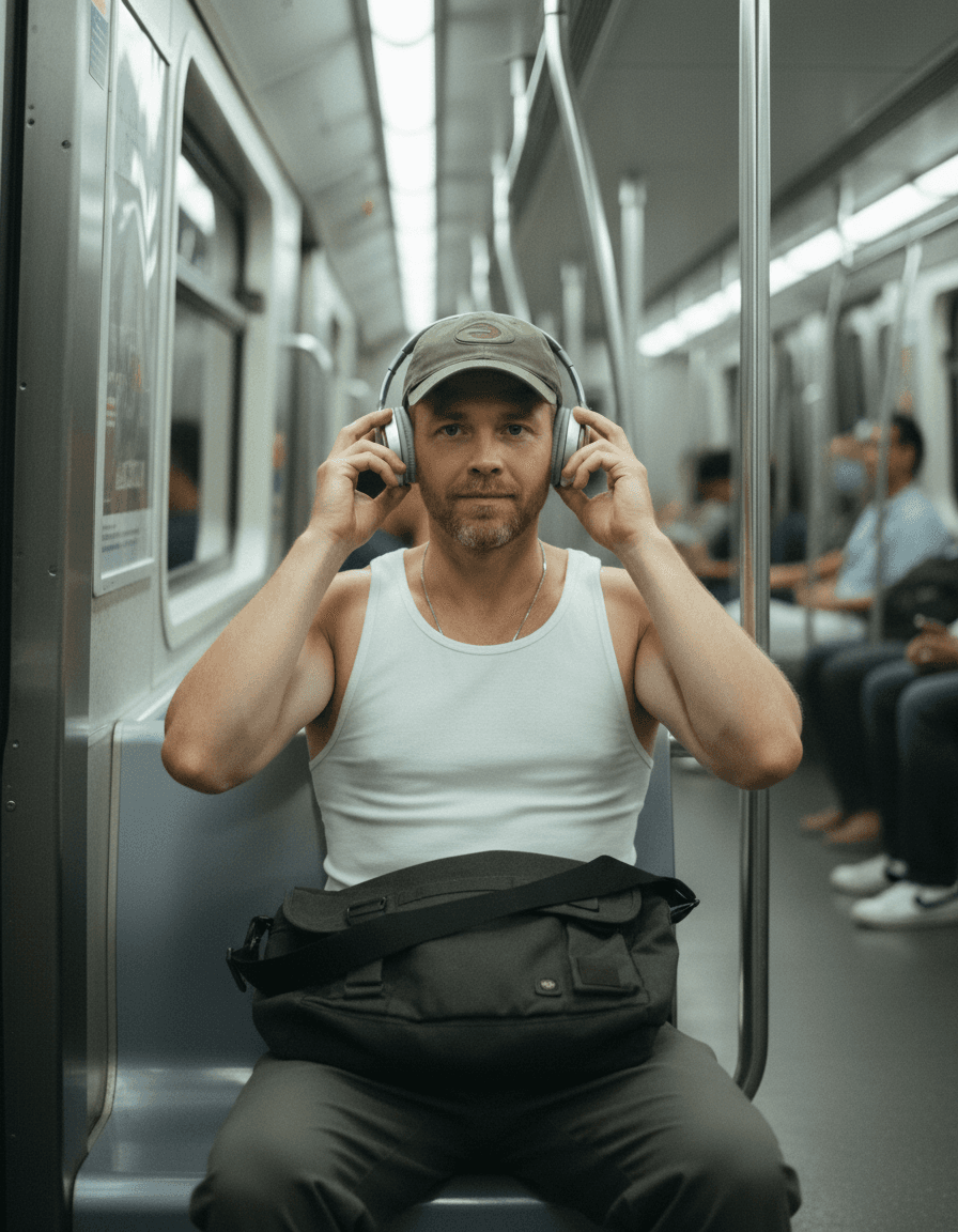 Cinematic Subway Portrait