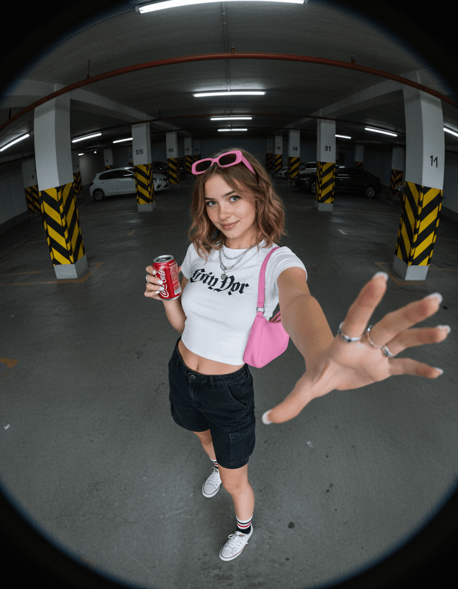 Underground Y2K Fisheye Moment