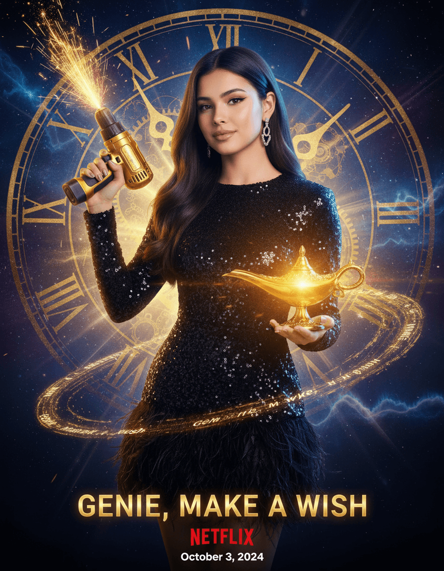 ' Genie, Make A Wish ' — Netflix Series Poster