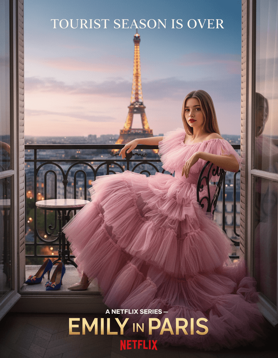 Emily In Paris Netflix Poster