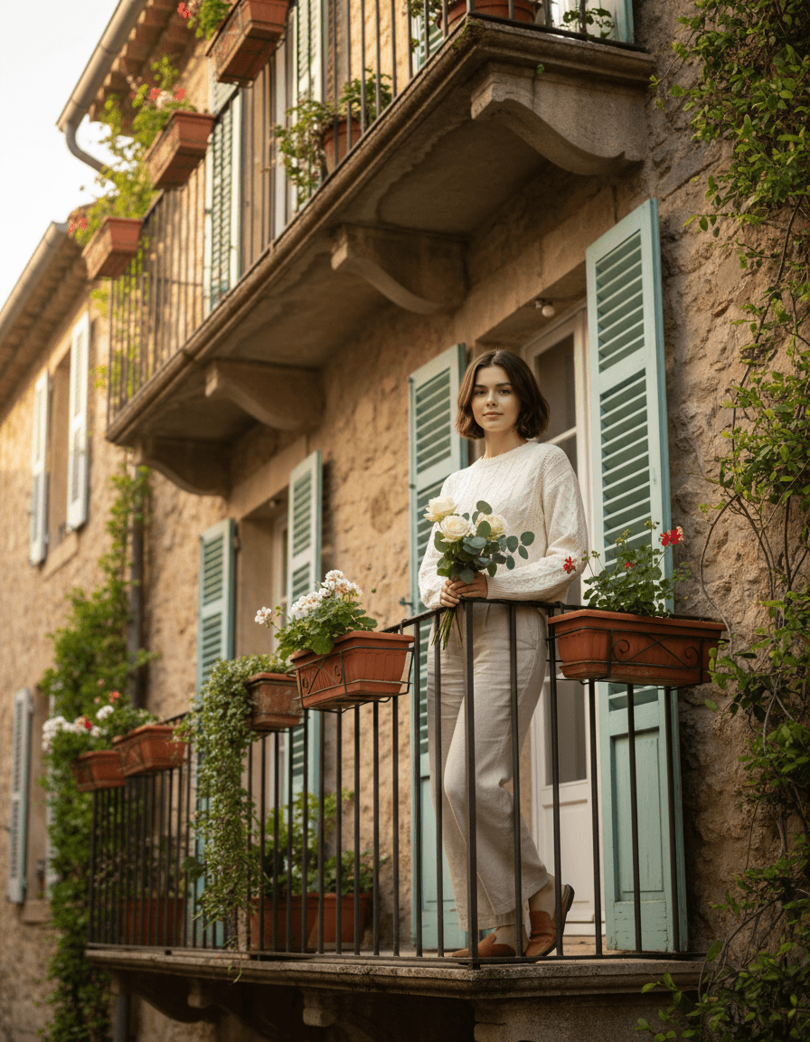 Morning Balcony Realism