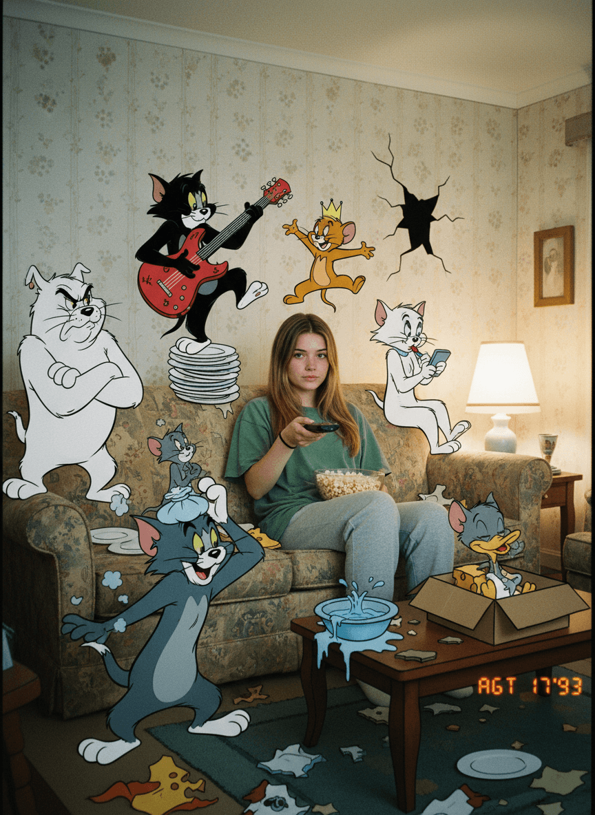 Tom & Jerry IRL: Cartoon Chaos Snapshot